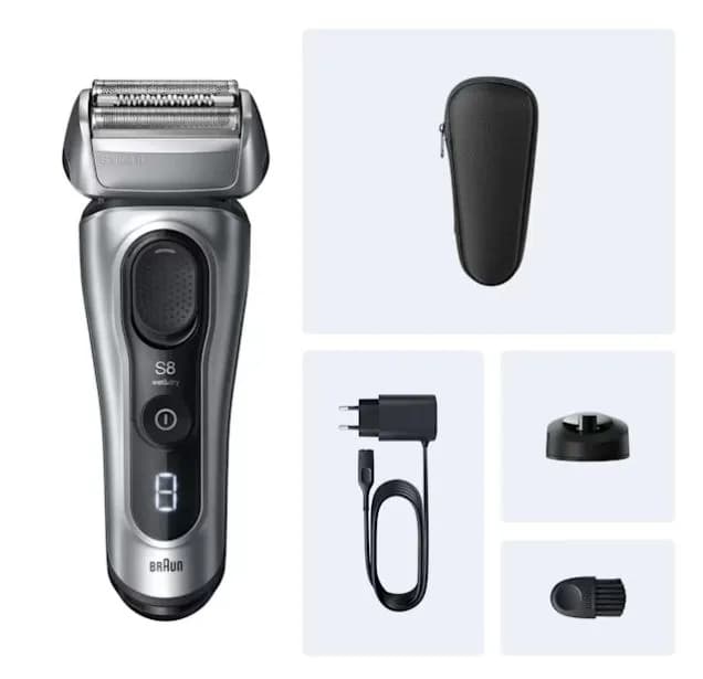 Braun Series 8 8617s -parranajokone, harmaa