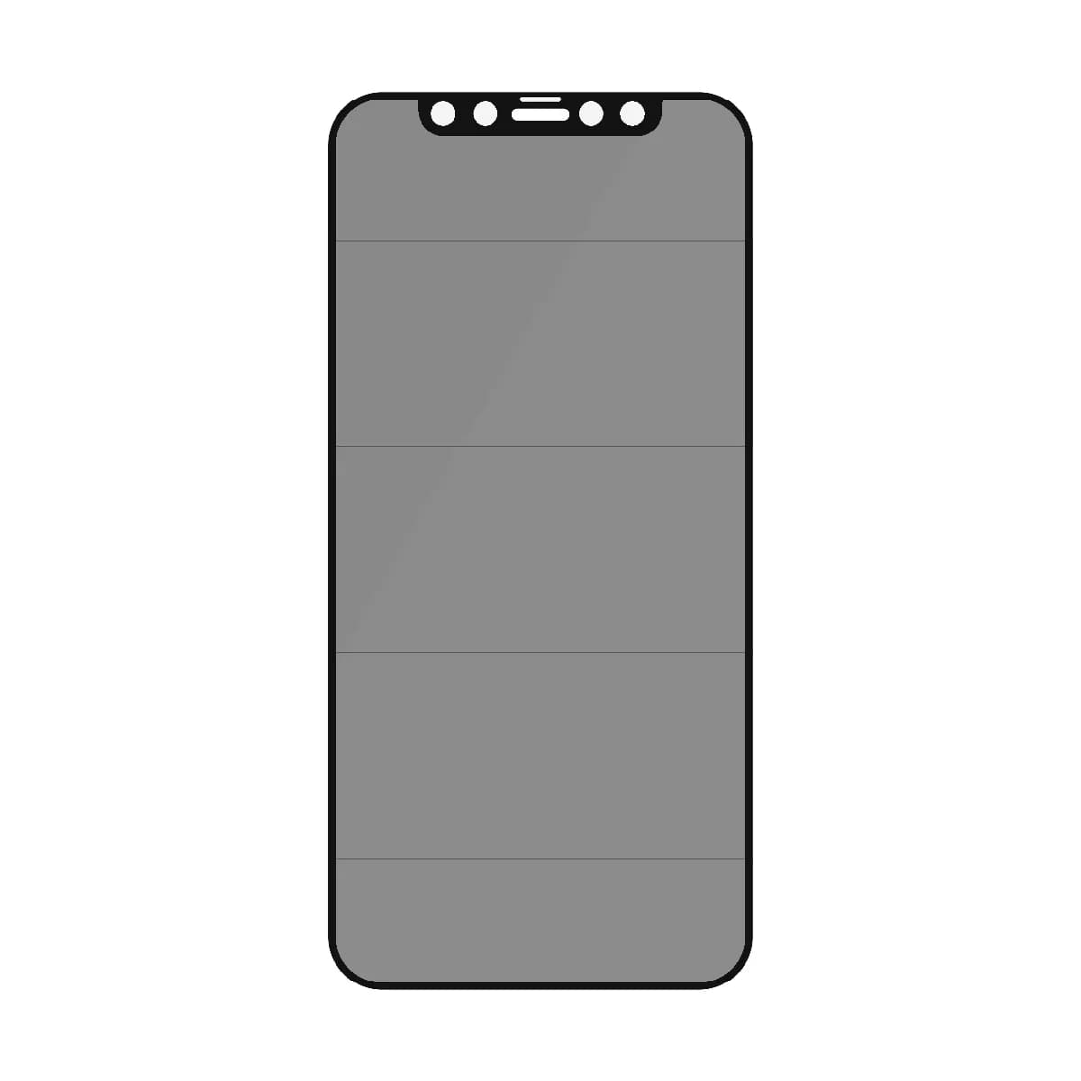 PanzerGlass Case Friendly, Privacy, iPhone 12 / 12 Pro -panssarilasi