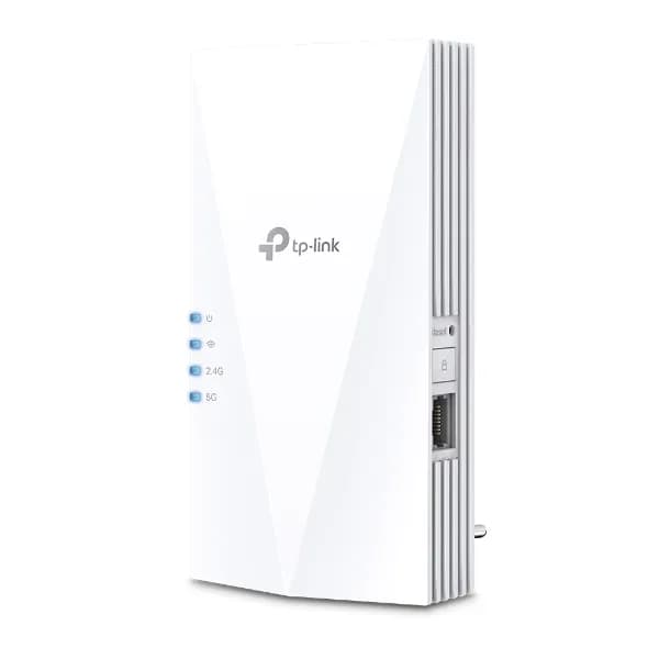 TP-Link RE500X -alueenlaajennin, Wi-Fi 6, AX1500, Dual-band, valkoinen