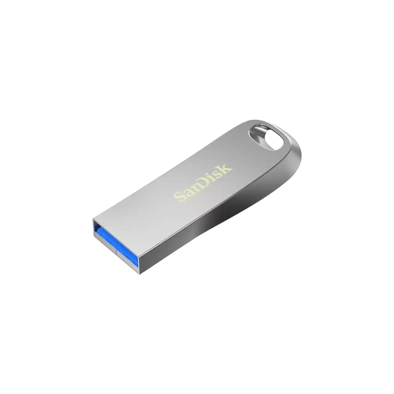 SanDisk Ultra Luxe USB 3.2 Gen 1 1 Tt -muistitikku, hopea
