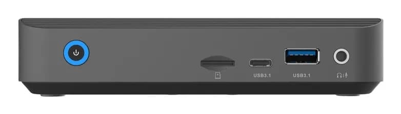 ZOTAC ZBOX CI343 NANO Intel N100 -minitietokonerunko, musta