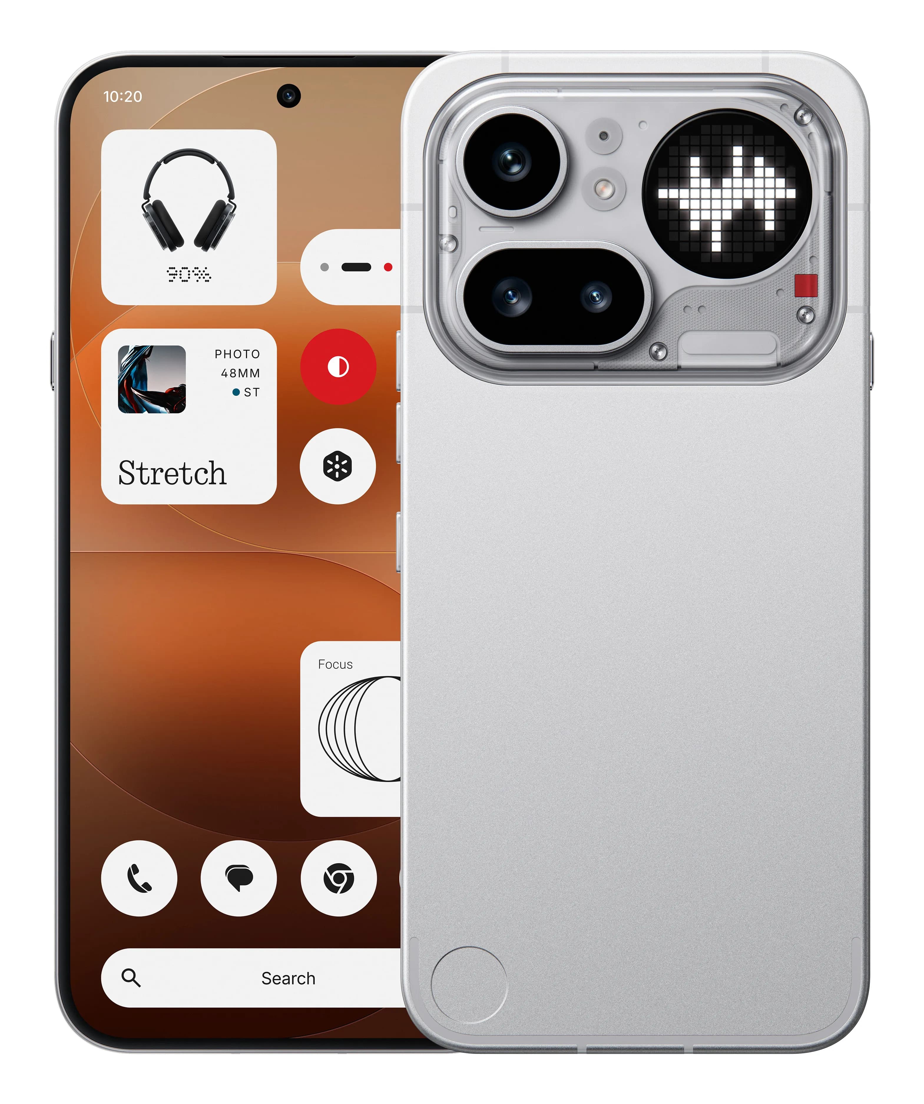 Nothing Phone (4a) Pro 8/128 Gt -puhelin, hopea
