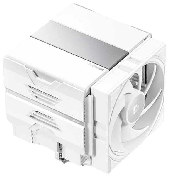 Sudokoo SK620 Dual Tower, 2x120 mm -prosessorijäähdytin, valkoinen