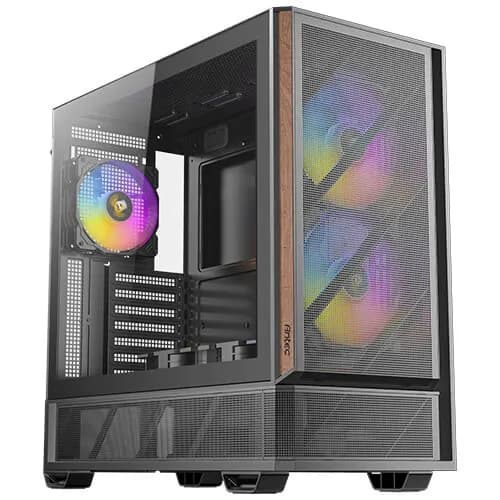 Antec P30 ARGB Mesh -miditornikotelo ikkunalla, musta