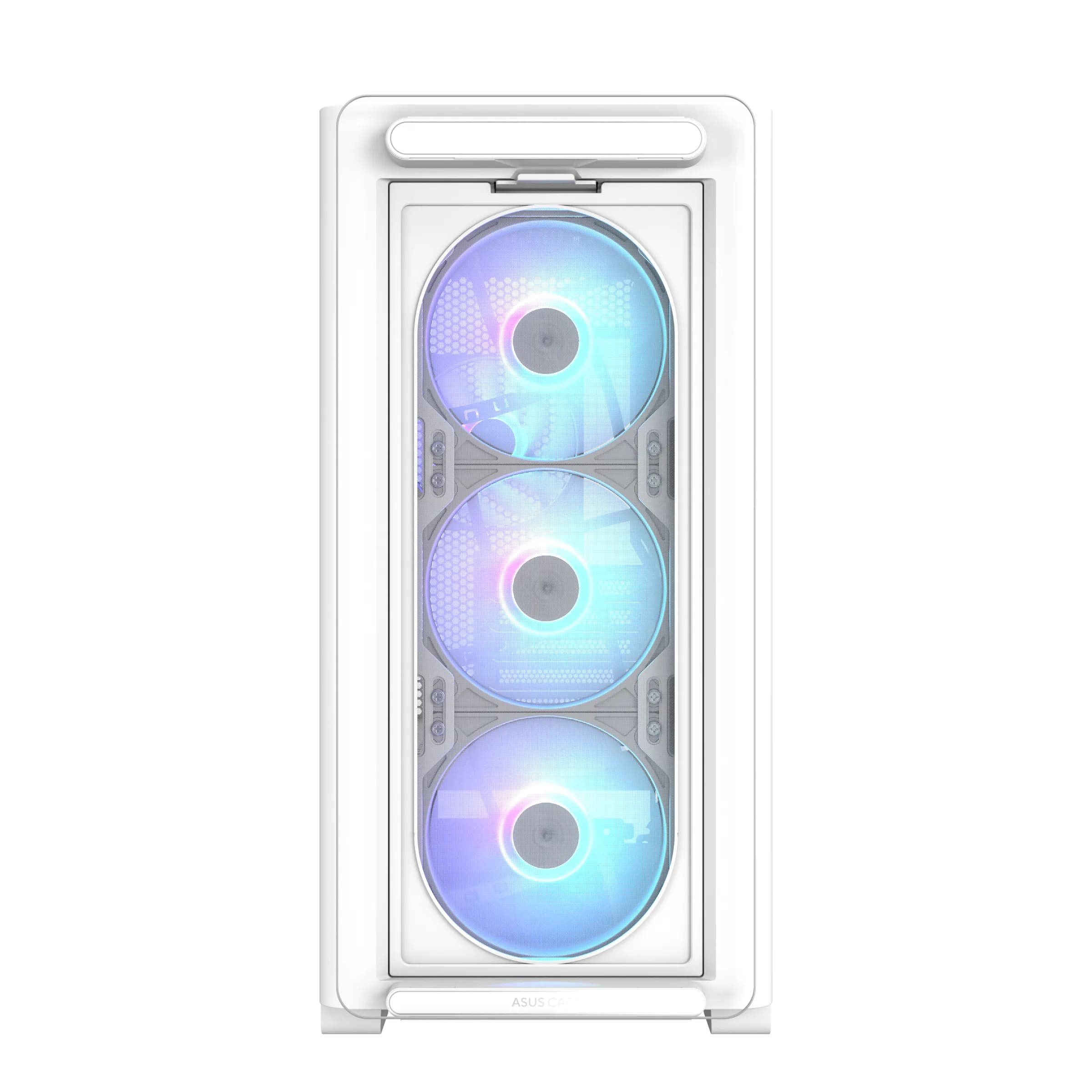 ASUS A23 PLUS -micro-ATX-kotelo RGB-valaistuksella, valkoinen