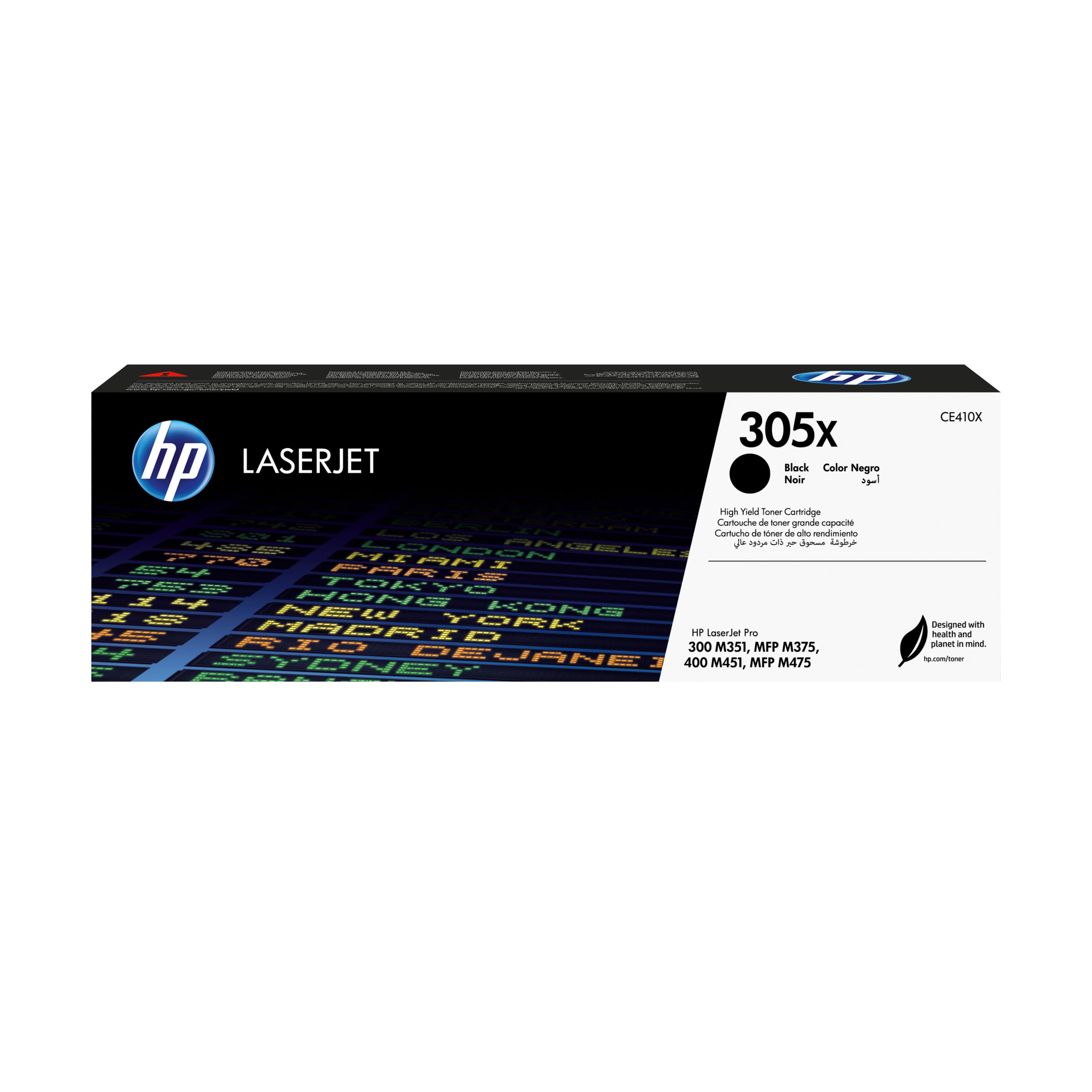 HP 305X CE410X XL-laservärikasetti, musta