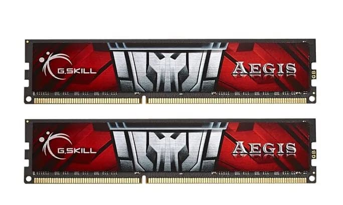 G.SKILL Aegis 8 Gt (2 x 4 Gt) DDR3 1600 MHz, CL11 -muisti