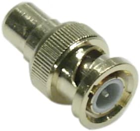 Adapteri RCA n - BNC u, kullatut liittimet