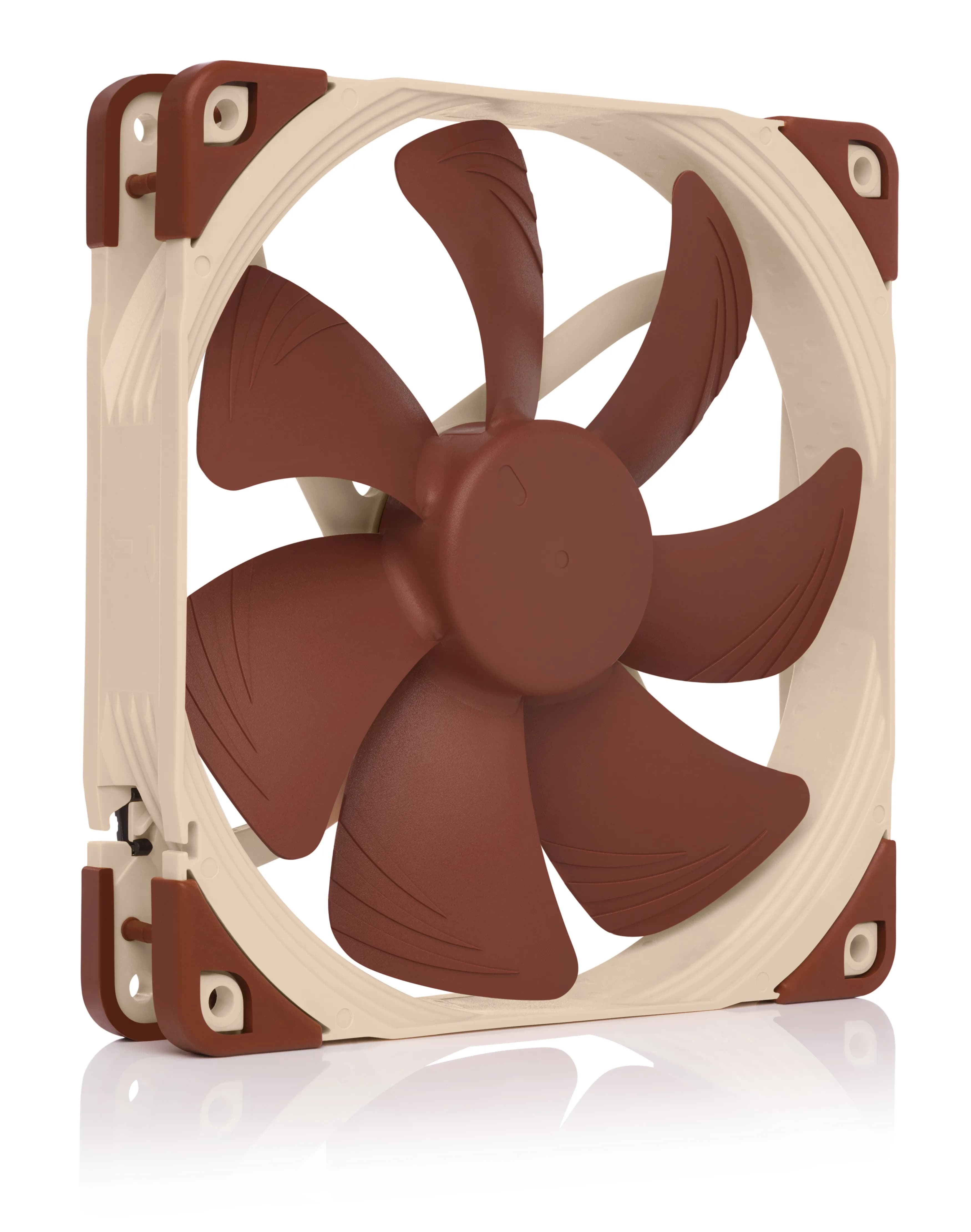 Noctua NF-A14 5V PWM -tuuletin, 140 mm, SSO2-laakeri, ruskea/beige