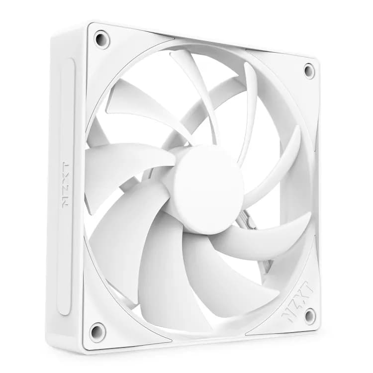 NZXT F140Q PWM -tuuletin, nestelaakeri, 140 mm, valkoinen