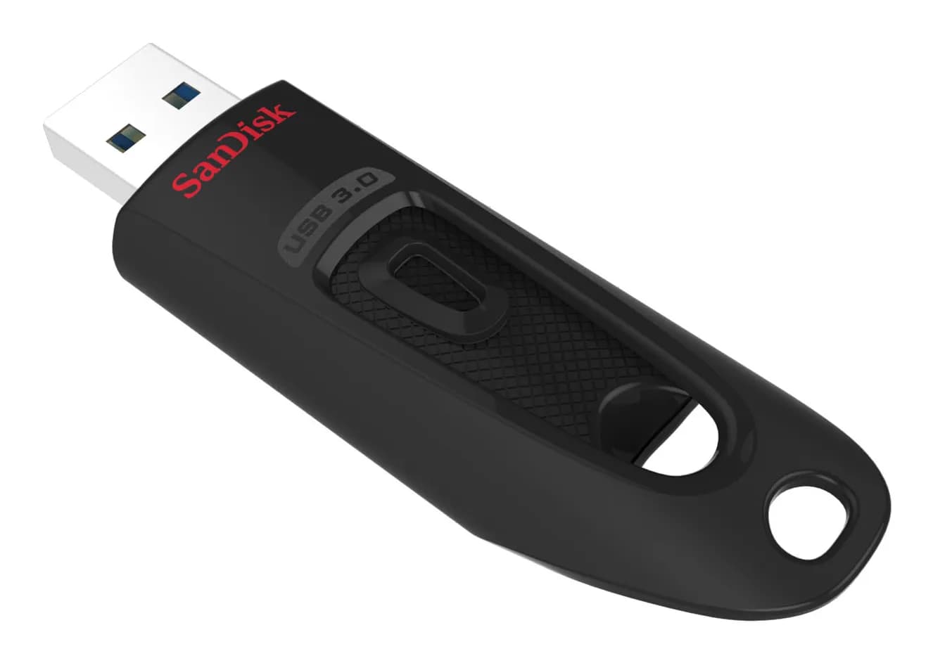 SanDisk Ultra USB 3.0 256 Gt -muistitikku, musta