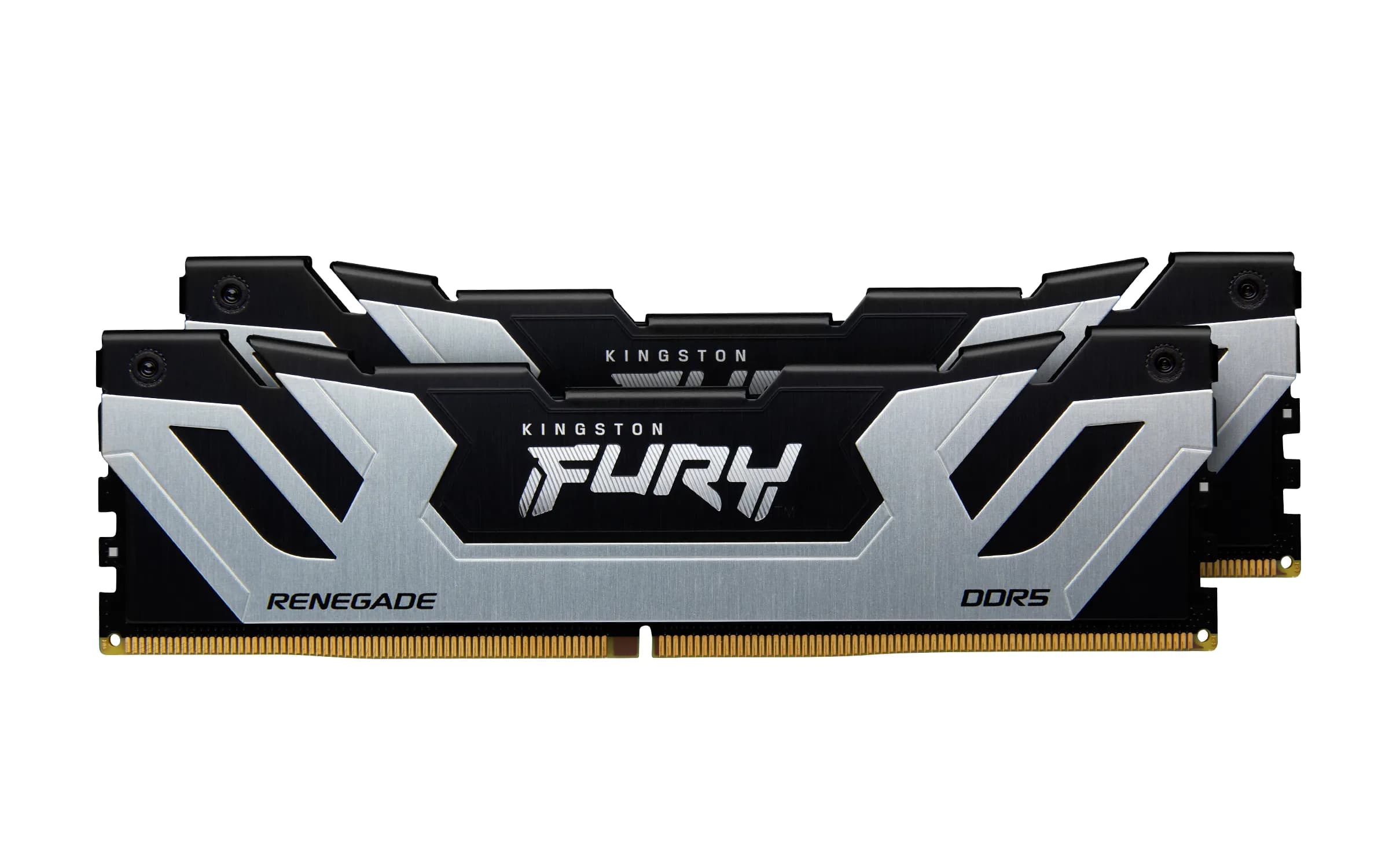 Kingston FURY Renegade 48 Gt (2 x 24 Gt) DDR5 8800 MHz, CL42 -muisti, hopea/musta (XMP)