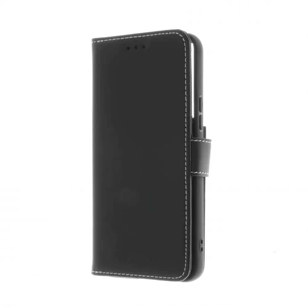 Insmat Flip Case, Galaxy S22 -lompakkokotelo, Musta