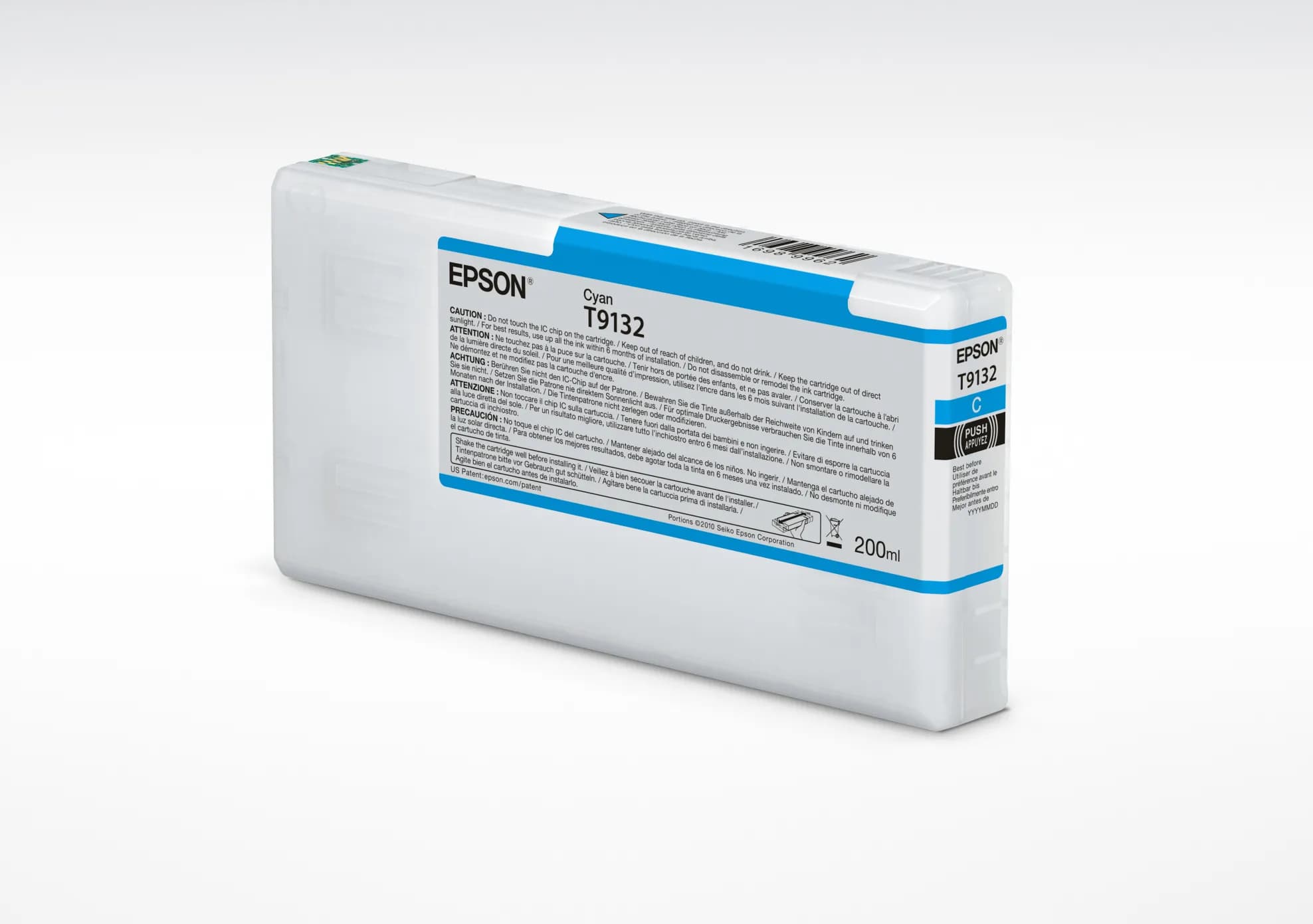 Epson T9132-mustekasetti, 200 ml, syaani