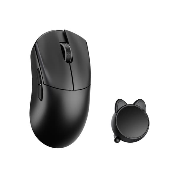 WLMouse Huan Omron Optical 8K -langaton pelihiiri, musta