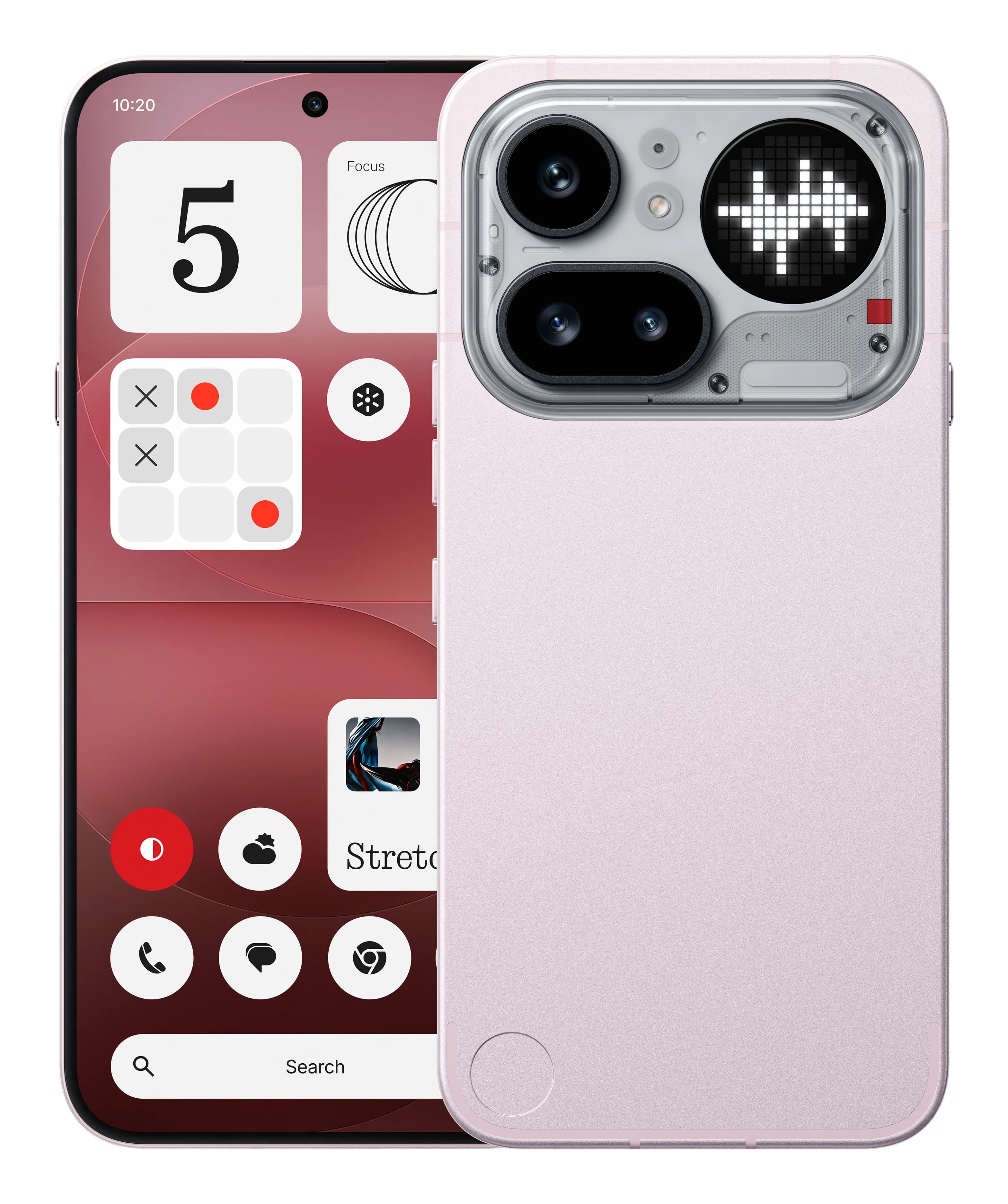Nothing Phone (4a) Pro 5G 12/256 Gt -puhelin, vaaleanpunainen