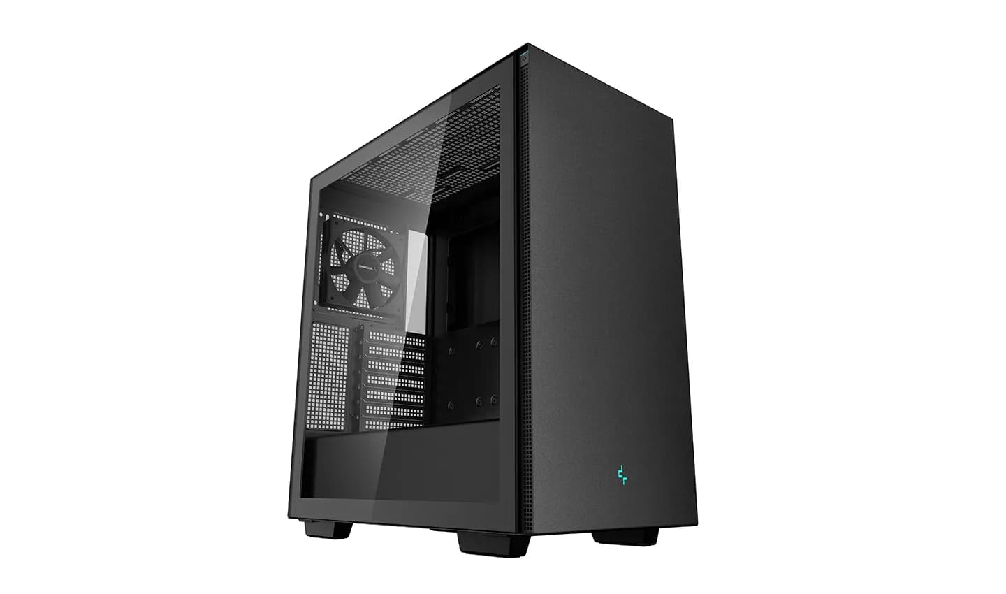 DeepCool CH510 -miditornikotelo ikkunalla, musta