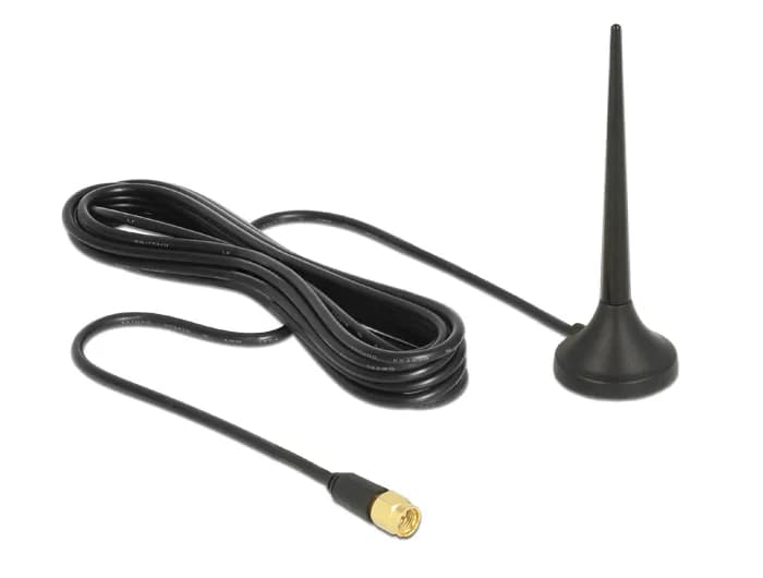 Delock LTE / GSM / UMTS Antenna SMA plug 3 dBi
