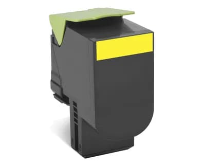 Lexmark 80C2SY0 -laservärikasetti, keltainen