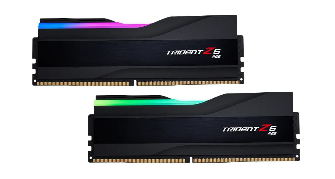 G.SKILL Trident Z5 RGB 32 Gt (2 x 16 Gt) DDR5 6400 MHz, CL39 -muisti (XMP)