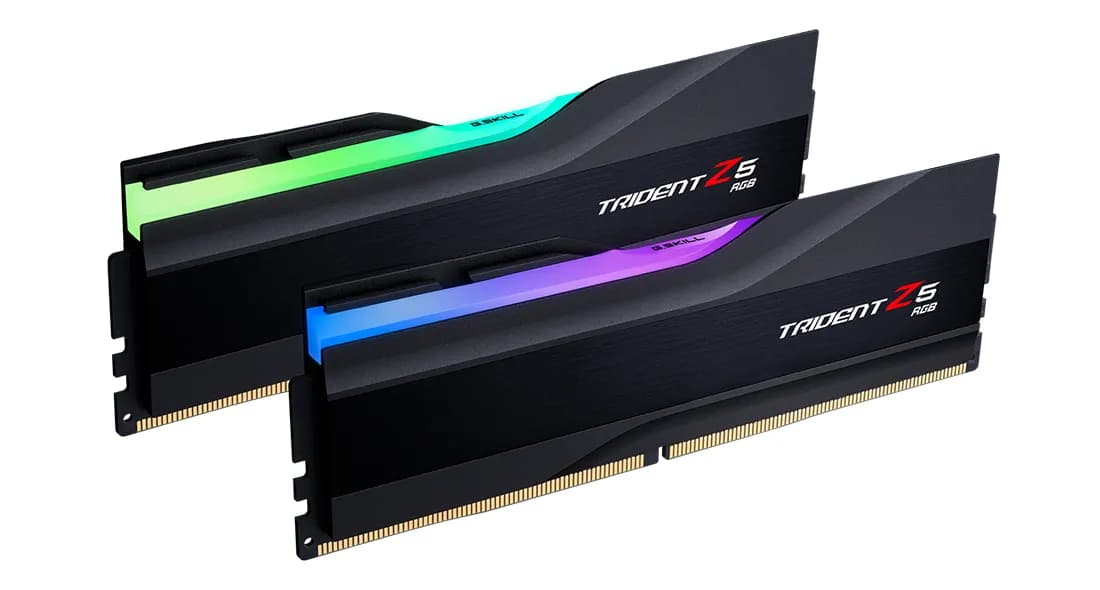 G.SKILL Trident Z5 RGB 64 Gt (2 x 32 Gt) DDR5 5600 MHz, CL36 -muisti (XMP)
