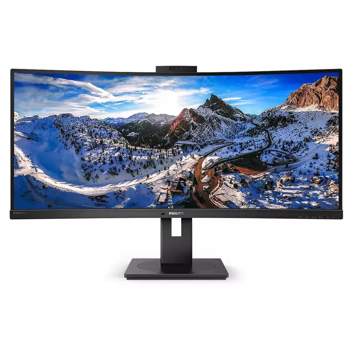Philips Brilliance 346P1CRH 34"" UWQHD, VA -kaareva näyttö, HDR, USB-C hub