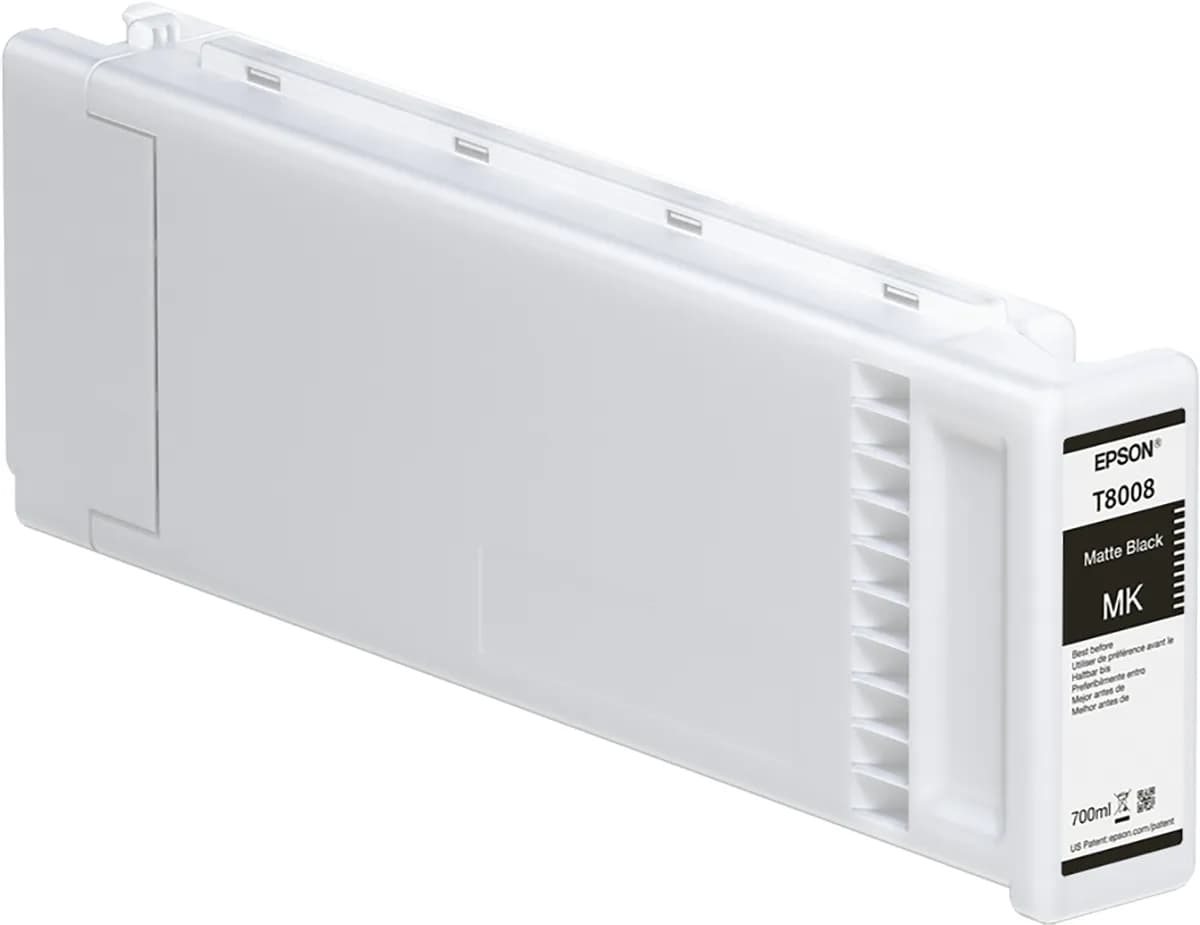 Epson UltraChrome PRO T80080N -mustekasetti, 700 ml, mattamusta