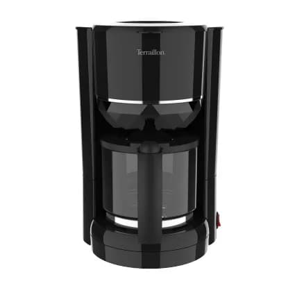 TERRAILLON Diamond 15 kupin -kahvinkeitin, musta