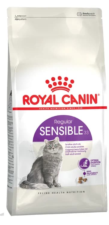 Royal Canin Sensible 33, Kissan kuivaruoka, Adult, 4 kg
