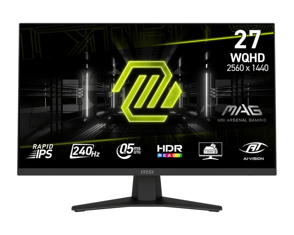 MSI MAG 274QFDE X24 27"" WQHD, Rapid IPS, 240Hz, HDR -pelinäyttö