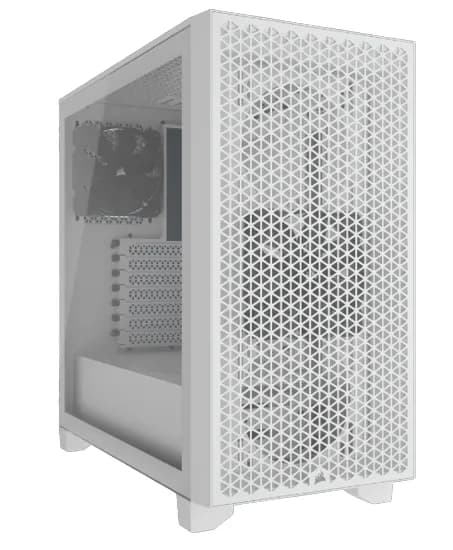 CORSAIR 3000D AIRFLOW -miditornikotelo ikkunalla, valkoinen
