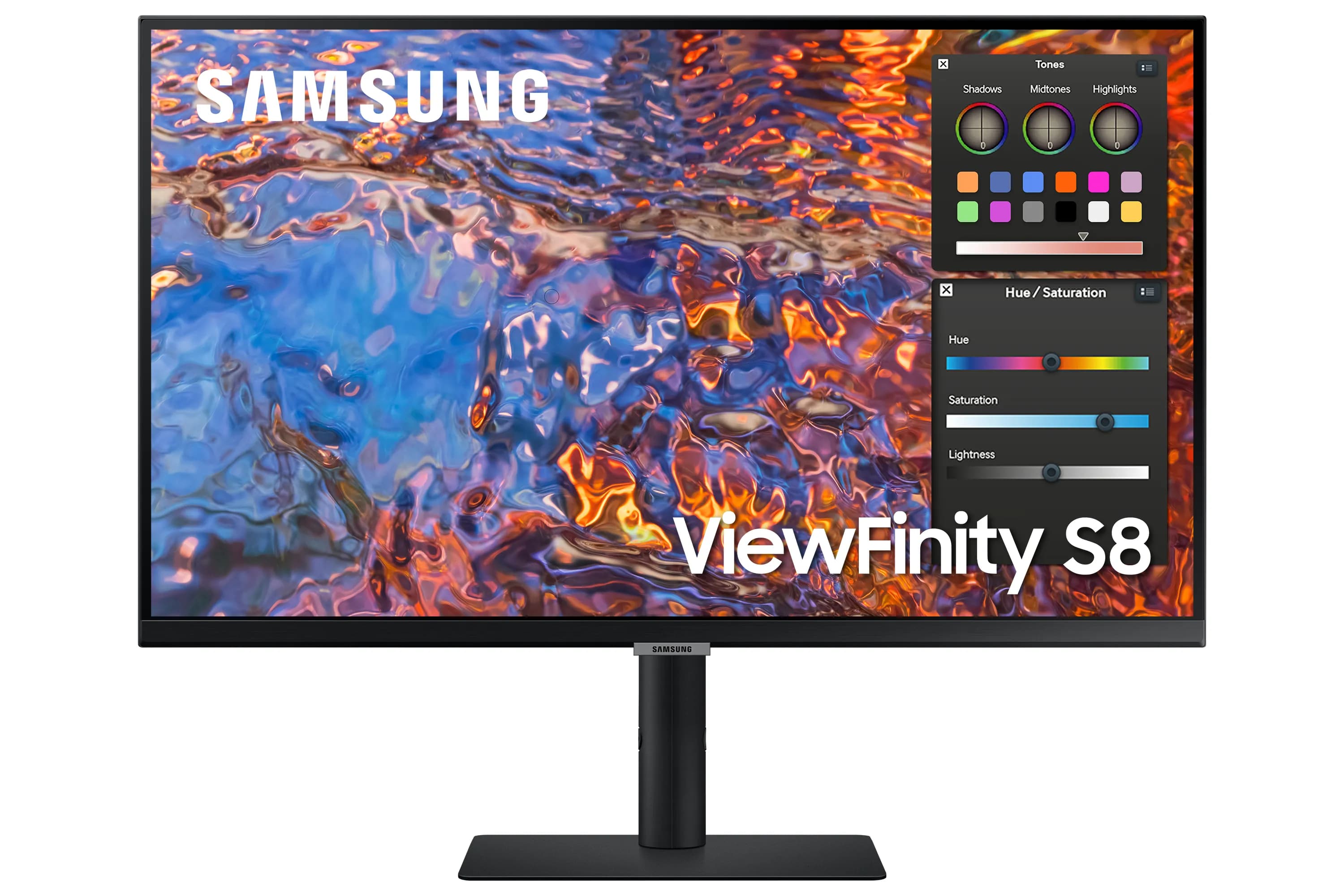Samsung ViewFinity S8 S27B800PXP 27"" 4K UHD, IPS -näyttö, USB-C hub
