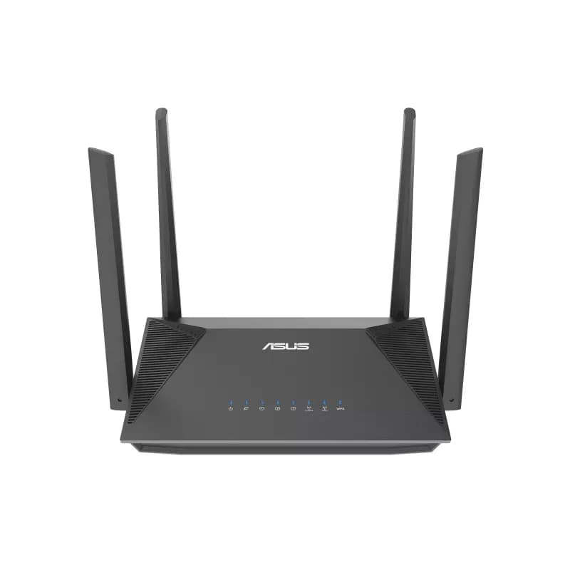 Asus RT-AX52 -reititin, Wi-Fi 6, AX1800, Dual-band, musta