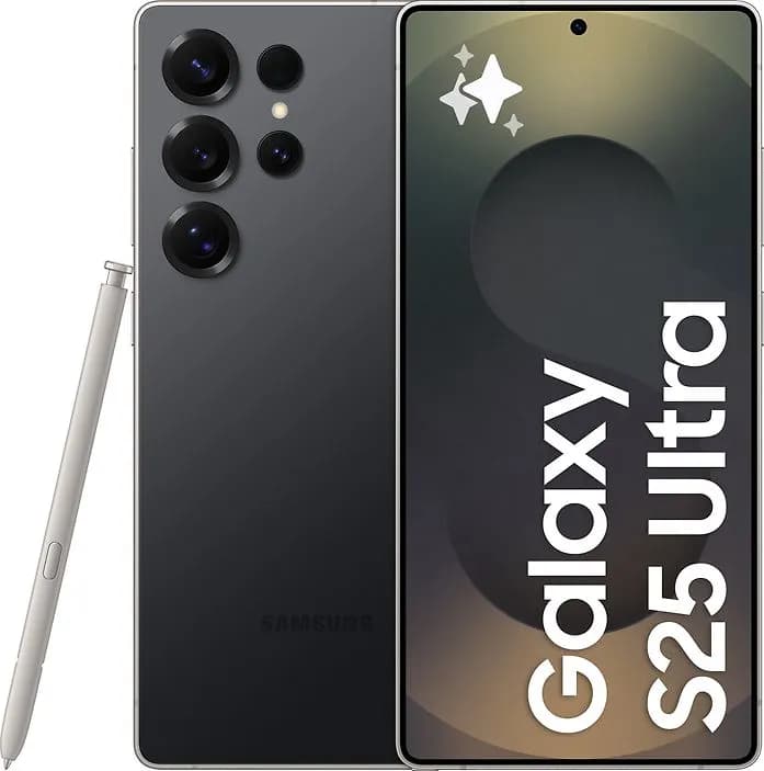 Samsung Galaxy S25 Ultra 12/256 Gt -puhelin, Titanium Black