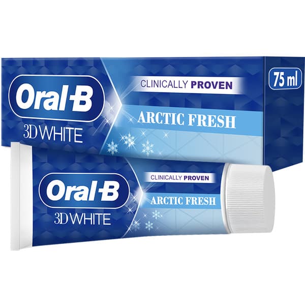Oral-B 3D White Arctic Fresh -hammastahna 75 ml