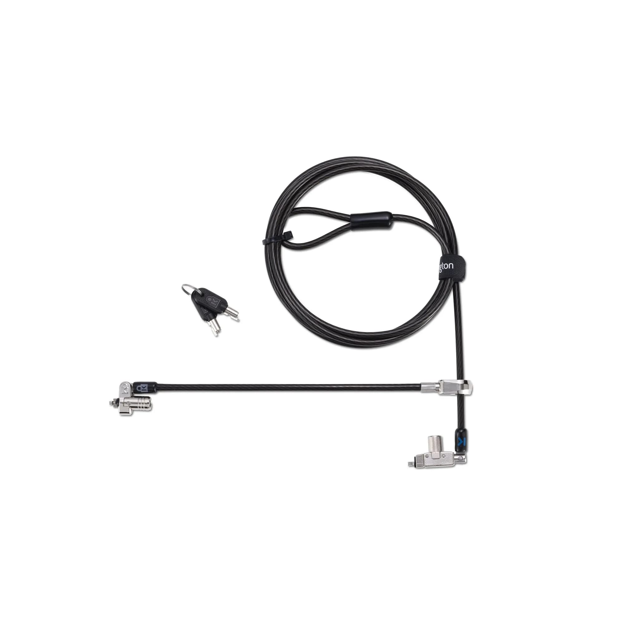 Kensington Slim N17 2.0 Keyed Dual Laptop Lock (25 Pack) - Master Keyed