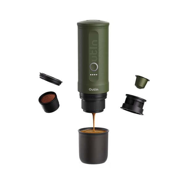 OutIn Nano Portable -espressokeitin, Vihreä