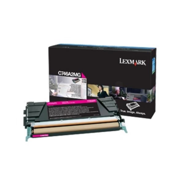 Lexmark C746A3MG -laservärikasetti, magenta