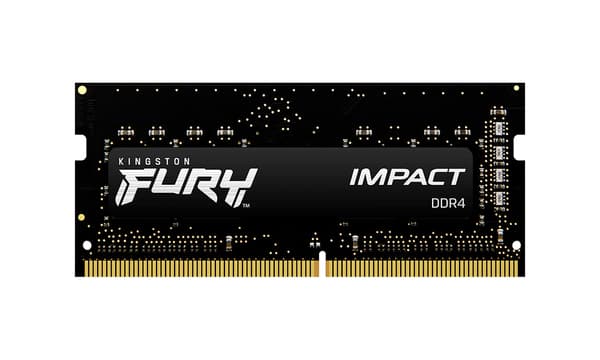 Kingston FURY Impact 16 Gt (1 x 16 Gt) DDR4 3200 MHz, CL20 -muisti (XMP)