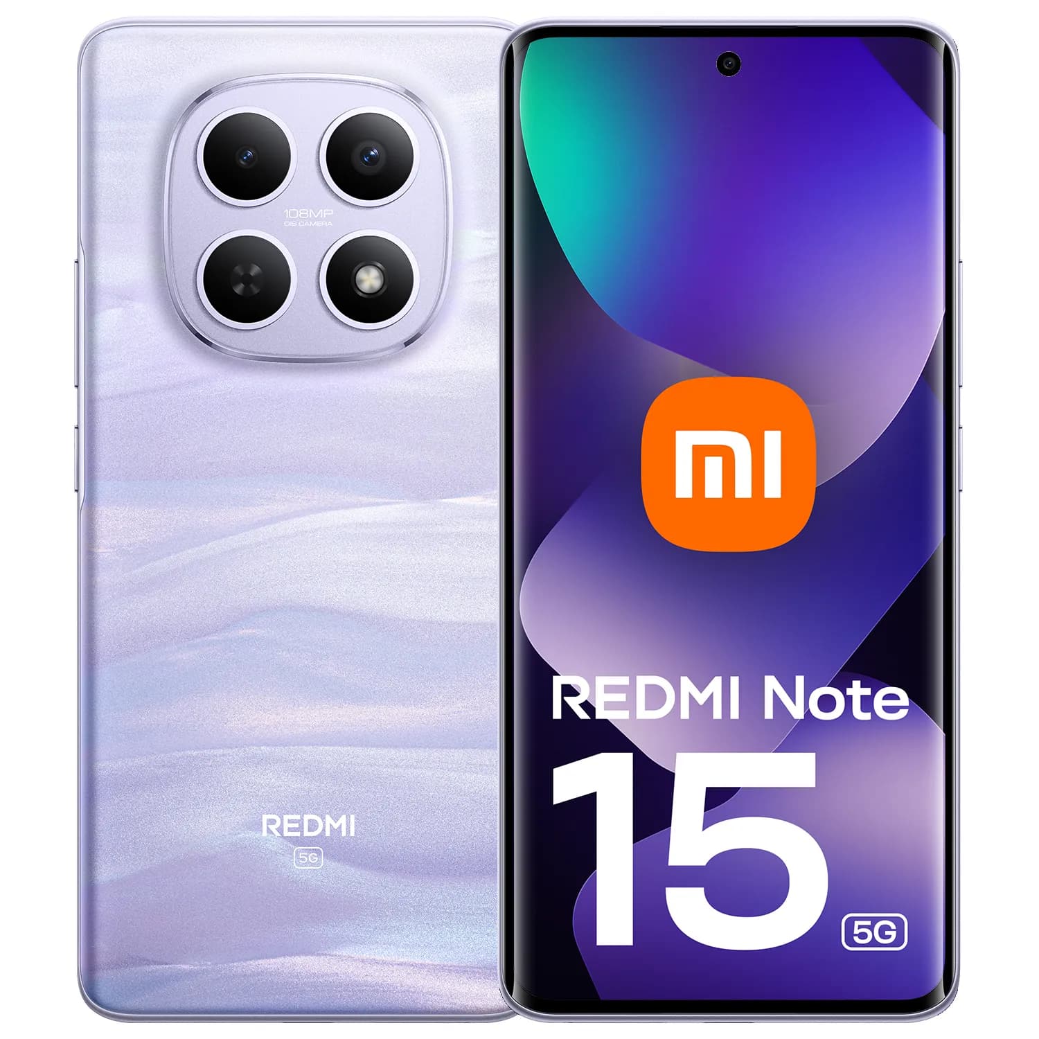 Xiaomi Redmi Note 15 5G 6/128 Gt -puhelin, Mist Purple