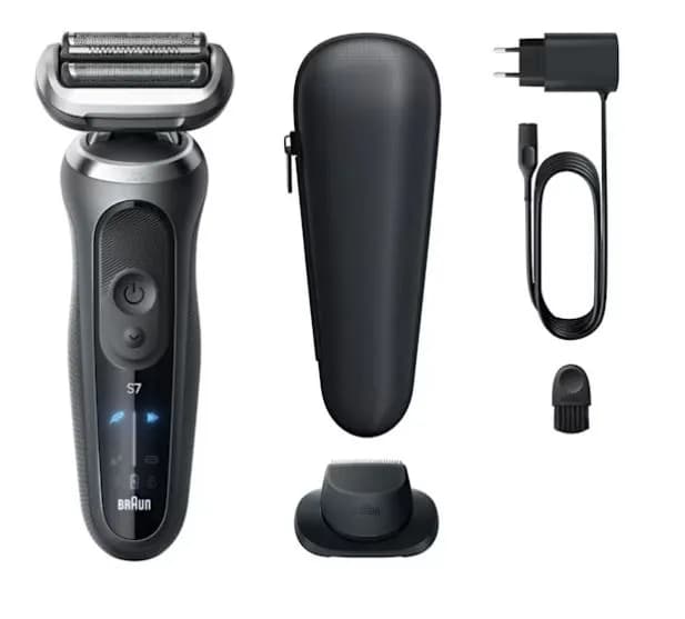 Braun Series 7 72-G1200s märkä- ja kuiva-ajoon -parranajokone, musta
