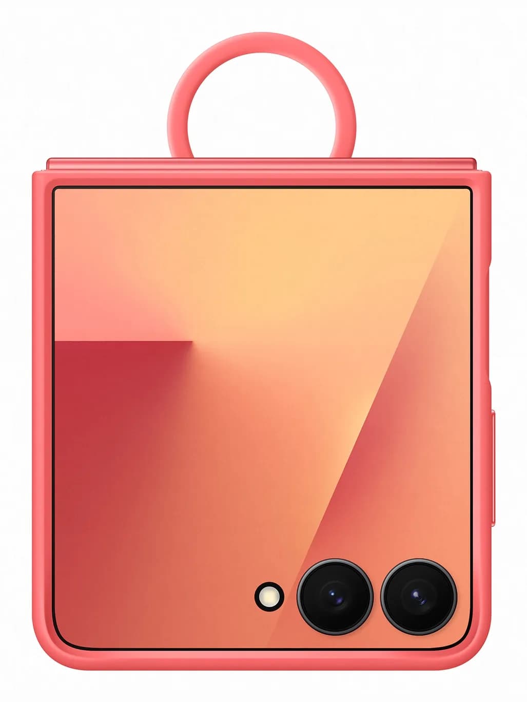 Samsung Galaxy Z Flip7 Ring Case -suojakuori, Punainen