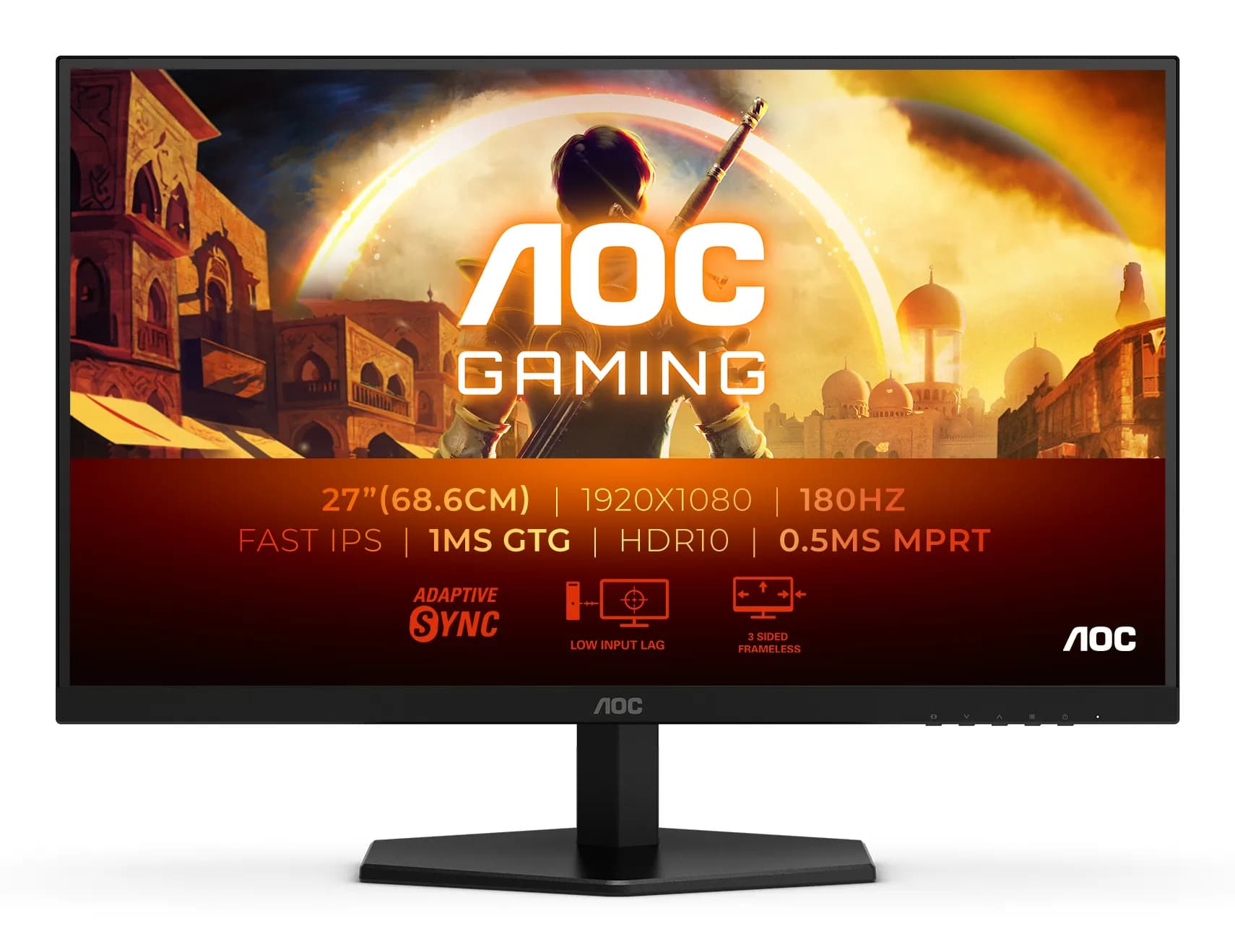 AOC 27G42E 27"" Full HD, Fast IPS -pelinäyttö