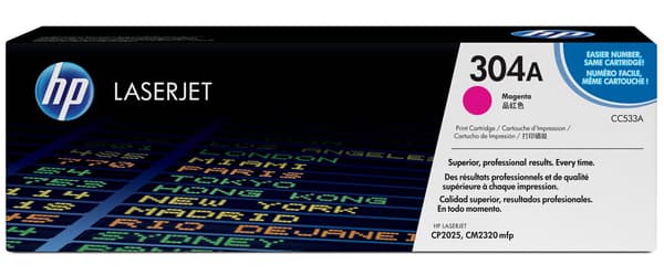 HP CC533A-laservärikasetti, magenta