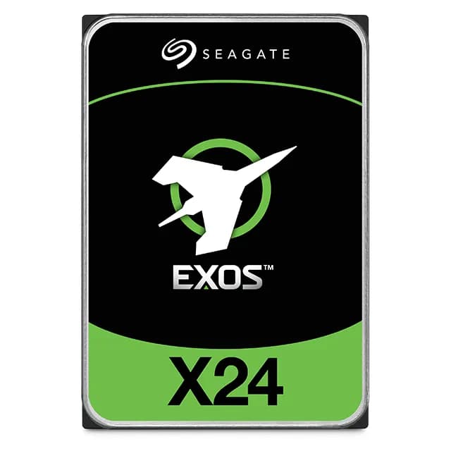 Seagate Exos X24 3.5"" 24 Tt, 7200 RPM, 512 MB, SATA III -kovalevy (yrityskäyttöön)