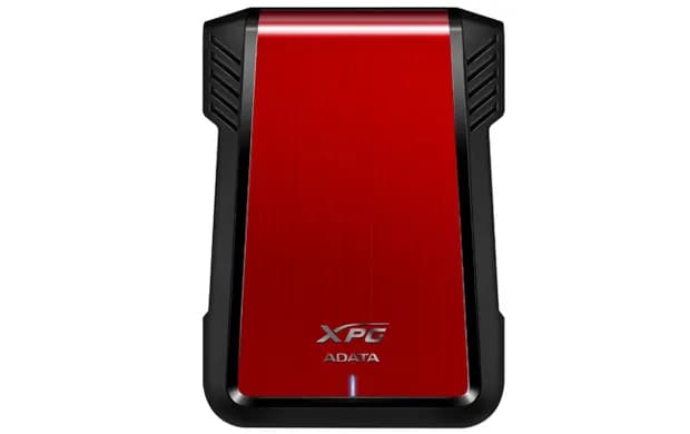 ADATA XPG EX500 2,5"" HDD/SSD-ulkoisen aseman kotelo, 1-paikkainen, USB 3.2 Gen 1, SATA, musta/punainen