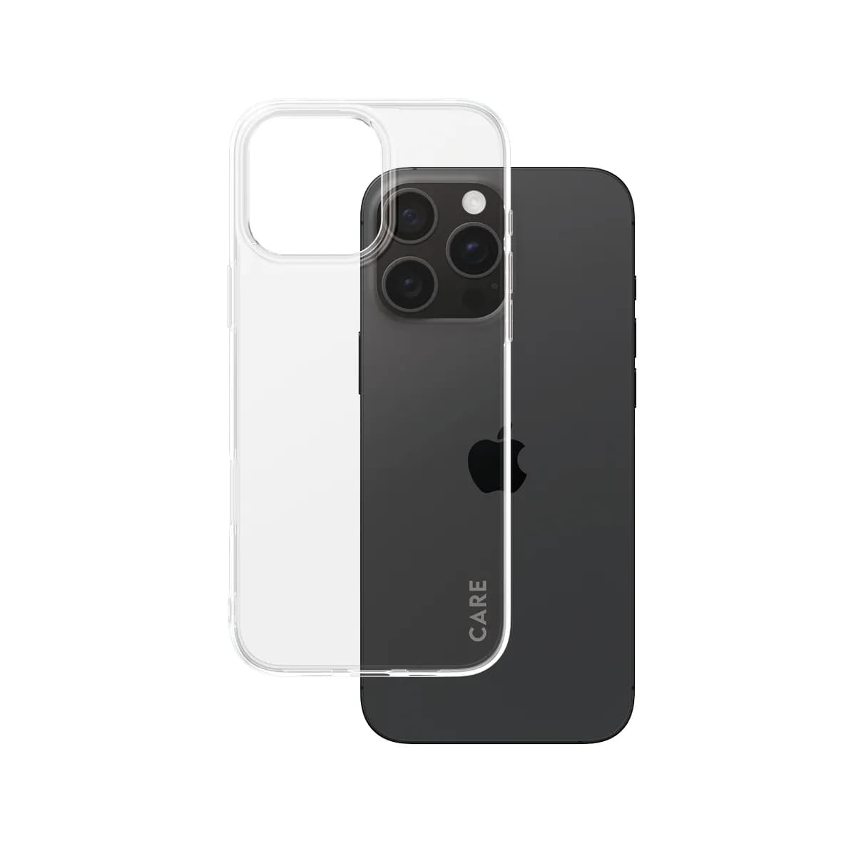 Care by PanzerGlass iPhone 16 Pro Max Slim X-Ray -suojakuori, Läpinäkyvä