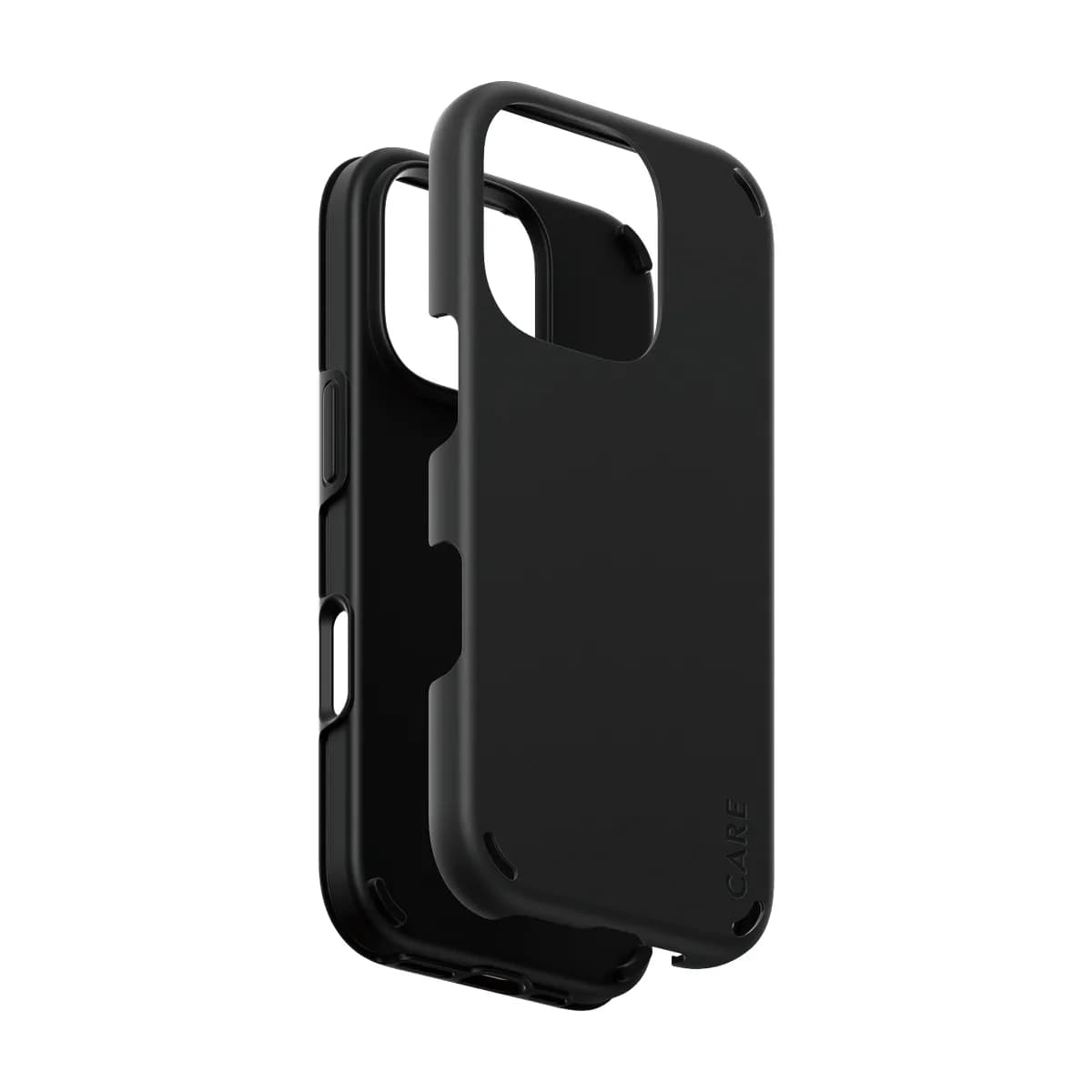 Care by PanzerGlass iPhone 16 Pro Double Defense -suojakuori, Musta