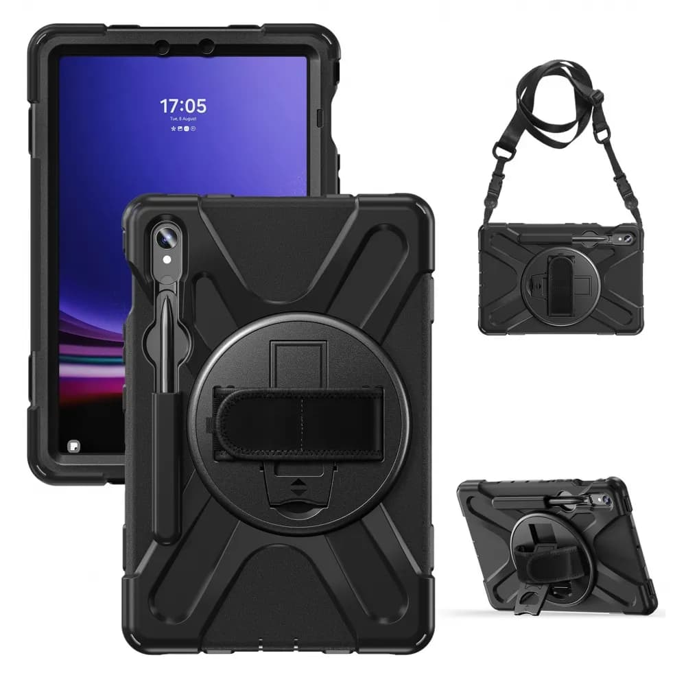 Insmat Rugged Armor Galaxy Tab S9+ / Tab S8+ - suojakuori