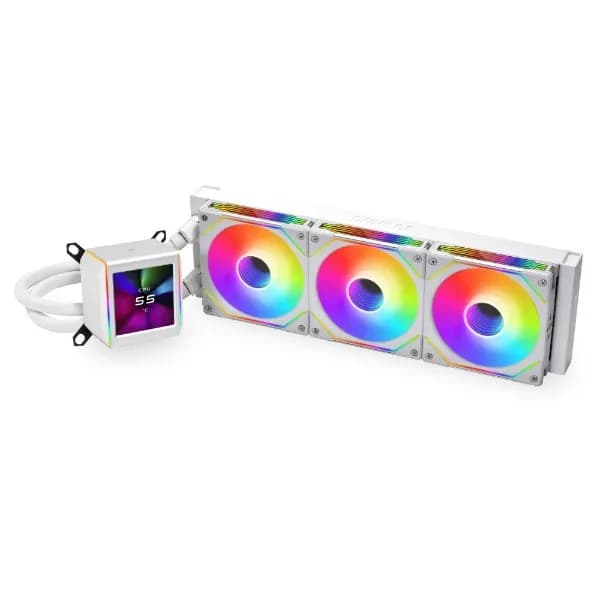 Lian Li Galahad II LCD 360 SL-INF CPU-nestejäähdytin - valkoinen